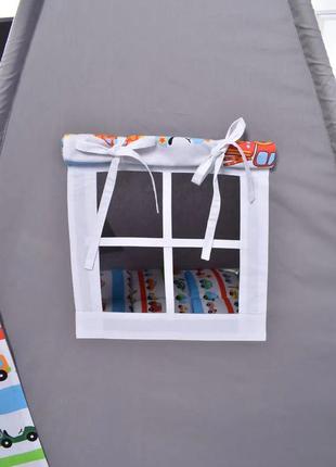Wigwam baby "multicolored cars" for the boy, full kit, 110x110x180cm2 photo