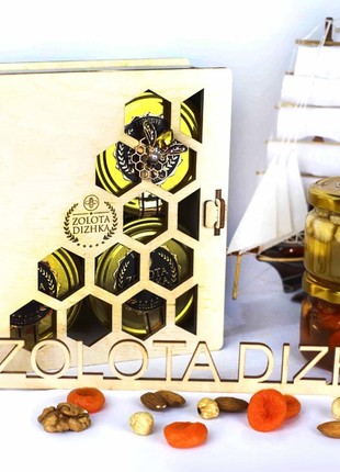 Honey gift set ZOLOTA SOTA BOOK #2 Sweet gift