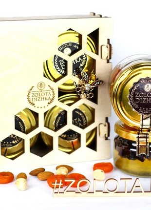 Honey gift set ZOLOTA SOTA #4 Sweet gift