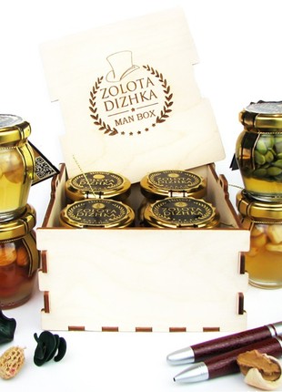 Honey gift MAN BOX Sweet gift