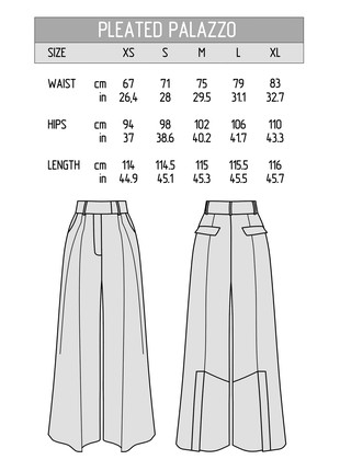 Black Wide-leg Pants6 photo