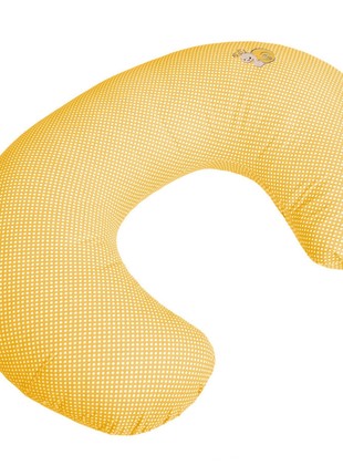 PILLOW FOR FEEDING TM PAPAELLA 56X38 CM YELLOW3 photo