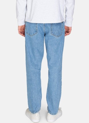 Men's Straight Fit Light Jeans3 photo