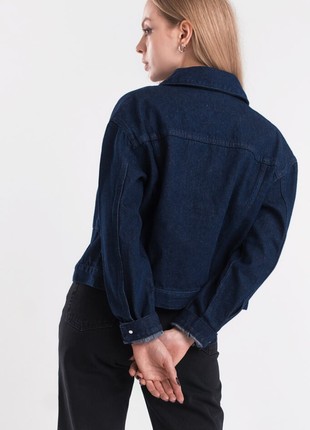 Women's Work Jacket Indigo3 photo