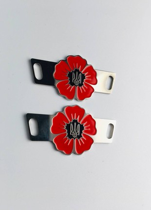 Icon (sign for shoes) Red poppy