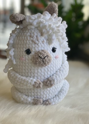 Handmade toy Alpaca1 photo