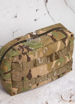 Nylon Tactical Molle Pouch EDC Multi Purpose Utility Belt Bag Waist Pack Multicam10 photo