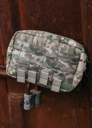 Nylon Tactical Molle Pouch EDC Multi Purpose Utility Belt Bag Waist Pack Multicam8 photo