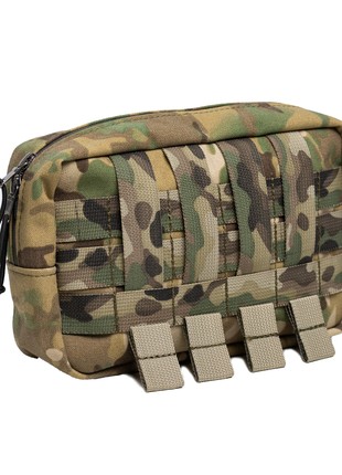Nylon Tactical Molle Pouch EDC Multi Purpose Utility Belt Bag Waist Pack Multicam2 photo