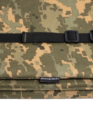 Pixel groundsheet pad, molle system seating pad, tactical seat pad5 photo