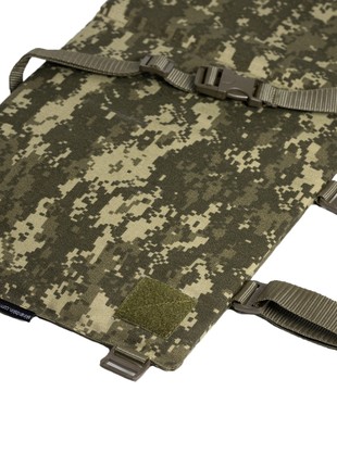 army seating pad, pixel grounsheet with belt, molle system seating pad, tactiical doble seat pad4 photo