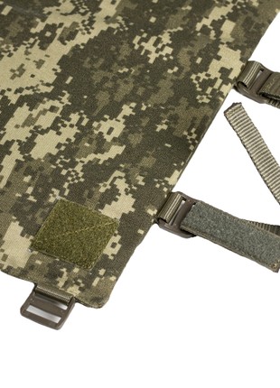 army seating pad, pixel grounsheet with belt, molle system seating pad, tactiical doble seat pad5 photo