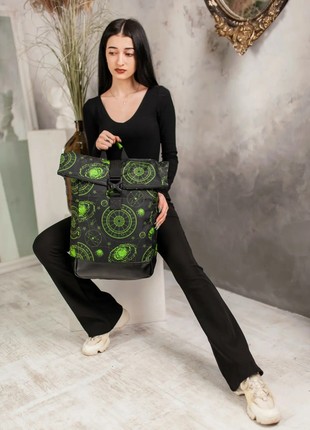 Backpack city large unisex, rolltop with a compartment for a laptop up to 15.6",Bounce ar. B539N-TT3 photo
