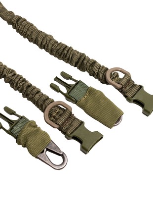 tactical khaki 2 point sling, nylon strap for gun6 photo