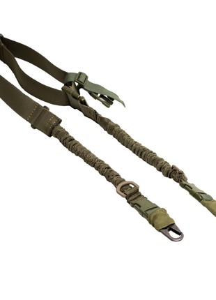 tactical khaki 2 point sling, nylon strap for gun1 photo