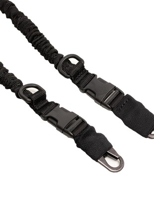 black nylon 2 point sling with adjustable buckle5 photo