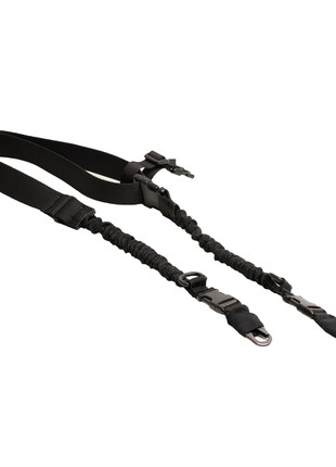 black nylon 2 point sling with adjustable buckle6 photo