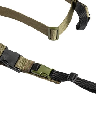 3 point sling 38mm nylon strap, qucik-release7 photo