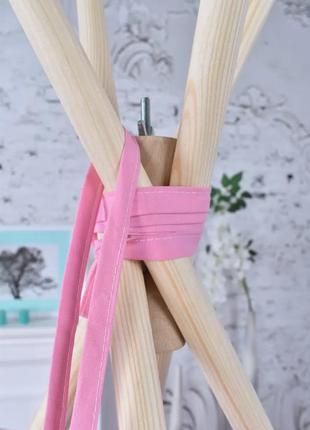Wigwam wigwam baby with uniforms, for a girl, full set, 110x110x180cm, pink-mint5 photo