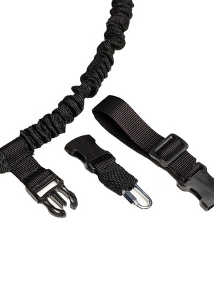 elastic black sling, strap for weapon with shoulder3 photo