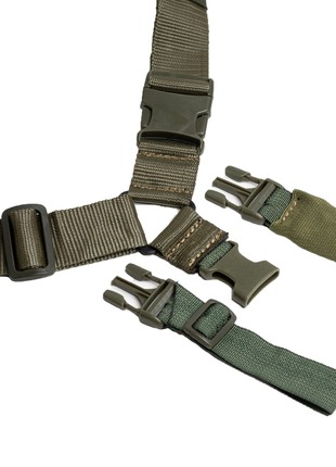 1 point sling with multicam shoulder, nylon khaki strap for weapon3 photo