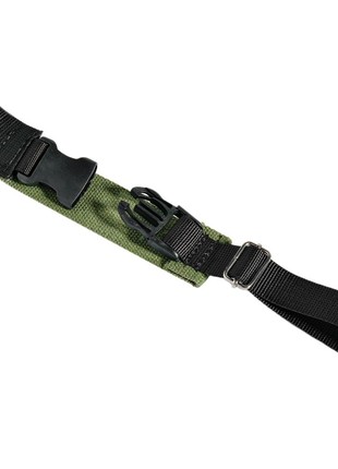 3 point sling 38mm cotton strap with snap hook5 photo