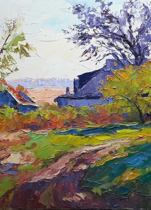 Oil painting Autumn colors Serdyuk Boris Petrovich nSerb357