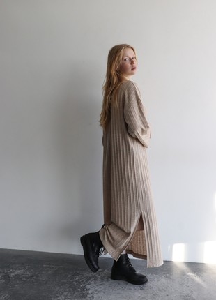 Dress "Wicker" sand2 photo