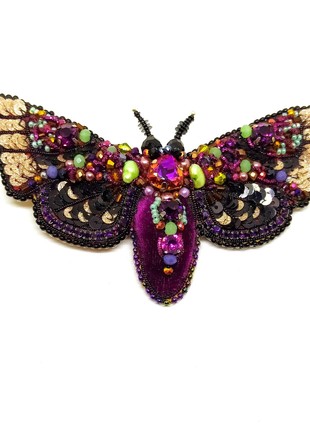 Handmade brooch "the  butterfly"1 photo