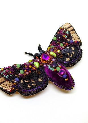 Handmade brooch "the  butterfly"4 photo