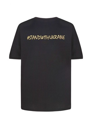 T-shirt with embroidery #StandWithUkraine2 photo
