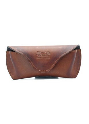 Natural leather Sunglasses case