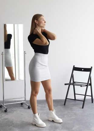 Printed classic straight skirt3 photo