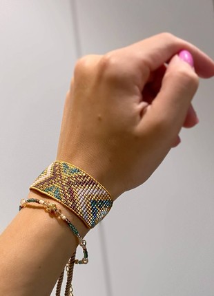 Bracelet made of Japanese beads Gradient2 photo
