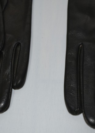 Long leather gloves7 photo