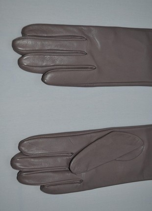 Long leather gloves5 photo
