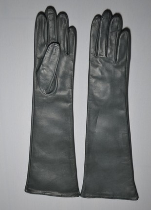 Long leather gloves3 photo