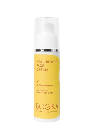 HYALURONIC FACE CREAM 30 ml for dry and normal skin