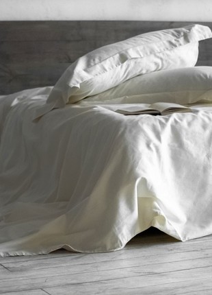 Satin pillowcases with sides CREMA 50X70 (20"x28") 2pcs3 photo