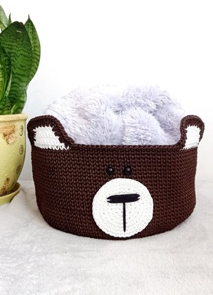Set of basket "Brown Bear", 2 pc2 photo
