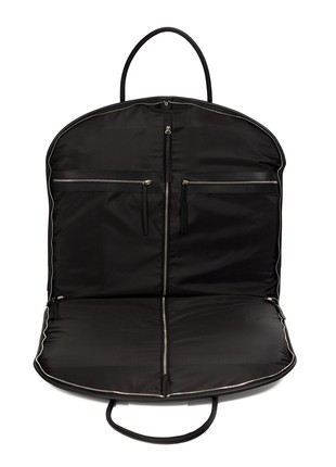 Premium Quality Leather Travel Garment Cover for Clothing  Black Chocolate Parasol’ka. Bag for travel. Garment bag.3 photo