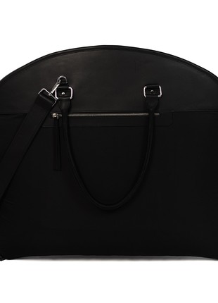 Premium Quality Leather Travel Garment Cover for Clothing  Black Chocolate Parasol’ka. Bag for travel. Garment bag.6 photo