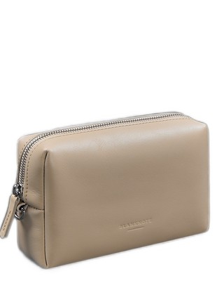 Leather makeup bag 3.0 light beige BN-CB-3-light-beige