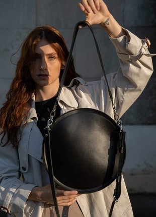 Leather  Bag Amy L black The Wings TW-Amy-big-black-ksr3 photo