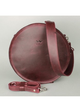 Leather  Bag Amy L burgundy Crazy Horse The Wings TW-Amy-big-mars-crz4 photo