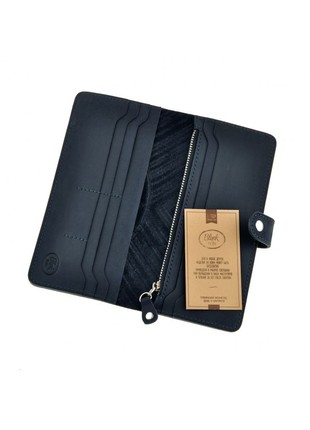 Leather wallet 7.0 indie blue (BN-PM-7-nn-ls)3 photo