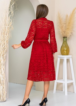 Casual red dress by Tanita-Romario2 photo