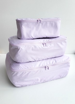 Textile travel set Lavander (5 p)