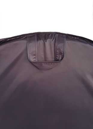 Hanging Garment Bag Dark Purple Unisex Suit Bag Travel Bag  Business suit5 photo