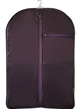 Hanging Garment Bag Dark Purple Unisex Suit Bag Travel Bag Business suit